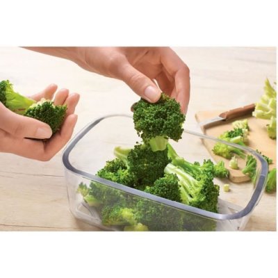 BOSCH  Electrom&eacute;nager MSZV0FC2 ErgoMixx Bo&icirc;te de conservation sous vide - Transparent