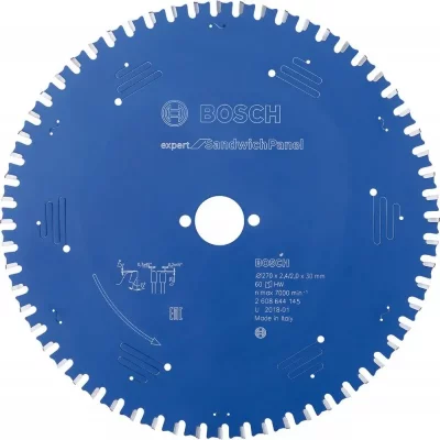 BOSCH  Ex Sh H 270x30-60 Circular Saw Blade Argent&eacute;