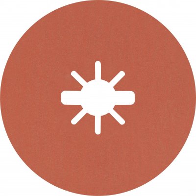 BOSCH  Expert R782 X-lock 115 Mm Gr120+ Eccentric Griptape 5 Units Orange