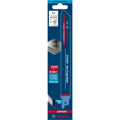 BOSCH  Expert S1022ehm Thin Tough Metal Blade Saw Cut Multicolore