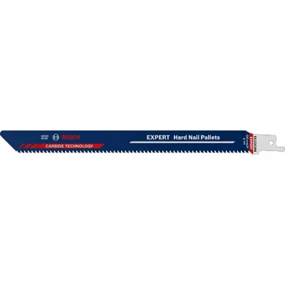 BOSCH  Expert S1122chm Hard Nail Pallets Blade Saw Cut 10 Units Bleu