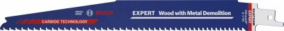 BOSCH  Expert S1167xhm Wood With Metal Demolition Blade Saw Cut 3 Units Bleu