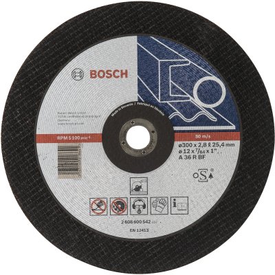 BOSCH  Expert Straight 300x25.4x2.8 Mm Metal Disk Clair