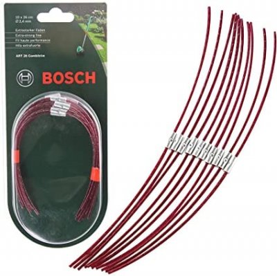 BOSCH  Fil pour coupe-bordure 26 Combitrim Extra long 26 cm Pack de 10