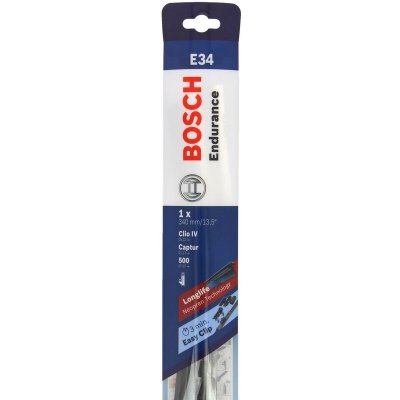 BOSCH  'Flat-Blade' Balai d'essuie-glace Endurance E34/340mm, 1 pi&egrave;ce