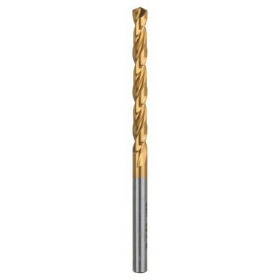BOSCH  foret a m&eacute;taux rectifi&eacute;s hss-tin, din 338 - &oslash; 4,5 x 80mm