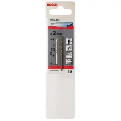 BOSCH  Foret pour le m&eacute;tal - HSS 10.5 mm - Longueur 133 mm - DIN 338
