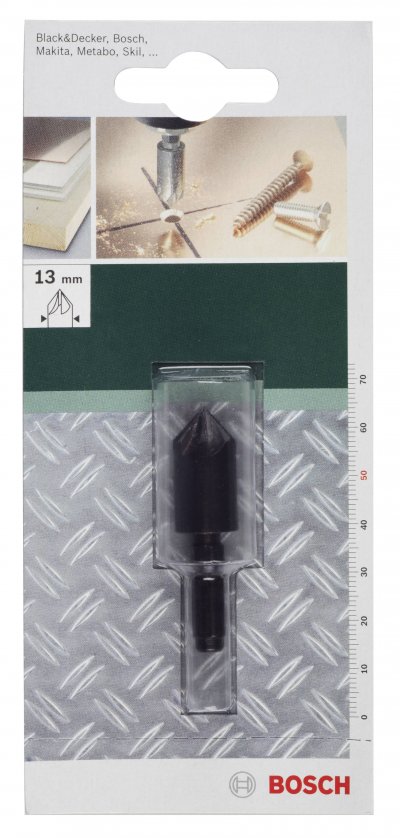 GENERIQUE Bosch Fraise conique &agrave; lamer HCS &agrave; 5 taillants Diam&egrave;tre 10 mm