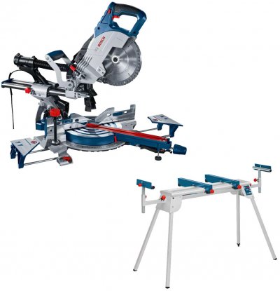BOSCH  GCM 8 SJL - Scie&agrave; onglets incl. support (GTA 2600) - 1600W - 216 x 30mm