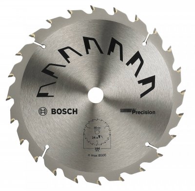BOSCH  Gp Wo H 184x20-24 Circular Saw Blade Argent&eacute;