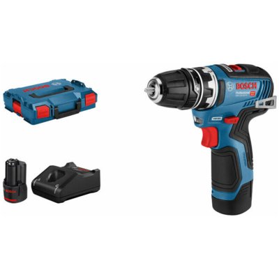 BOSCH  Gsr 12v-35 Fc+2x3.0ah+chuck Electric Screwdriver Argent&eacute;