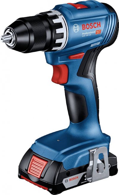 BOSCH PROFESSIONAL Bosch GSR 18V-45 2X 2,0Ah Zubeh&ouml;r L-Case 06019K3205