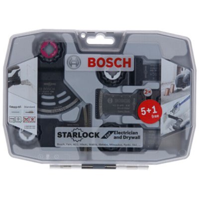 BOSCH  Jeu de lames de scie, 6 pi&egrave;ces - 2608664622