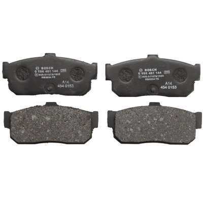 BOSCH  Jeu de plaquettes de frein arri&egrave;re 0 986 461 144 NISSAN ALMERA