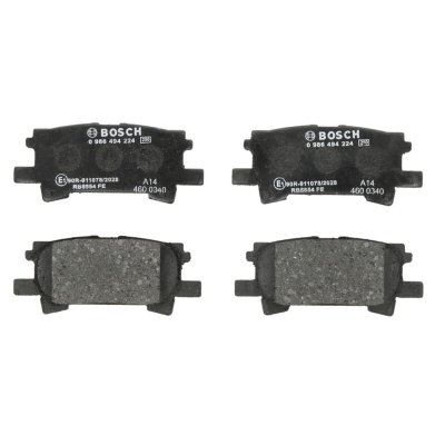 BOSCH  Jeu de plaquettes de frein arri&egrave;re 0 986 494 224 LEXUS RX