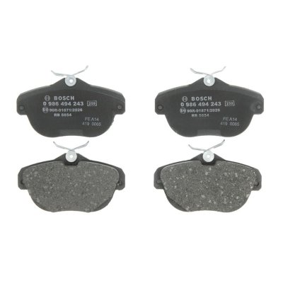 BOSCH  Jeu de plaquettes de frein arri&egrave;re 0 986 494 243 CITROEN C6
