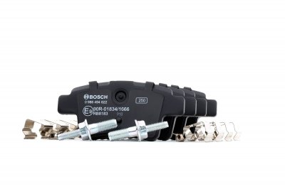 BOSCH  Jeu de plaquettes de frein arri&egrave;re 0 986 494 622 CITROEN C4