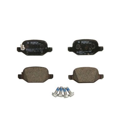 BOSCH  Jeu de plaquettes de frein arri&egrave;re 0 986 494 934 FIAT 500