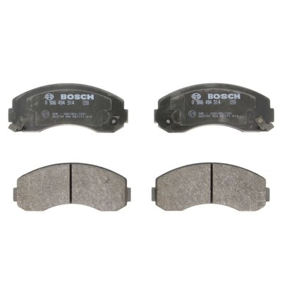 BOSCH  Jeu de plaquettes de frein avant 0 986 494 314 KIA K2500