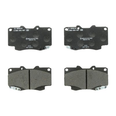 BOSCH  Jeu de plaquettes de frein avant 0 986 494 497 TOYOTA HILUX