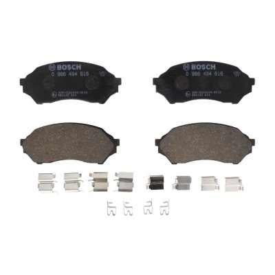 BOSCH  Jeu de plaquettes de frein avant 0 986 494 616 MAZDA 323
