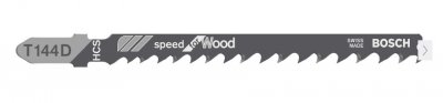 BOSCH  Jigsaw Blades T 144 D 100 Mm 25 Units Noir