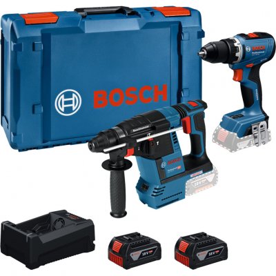 BOSCH  Kit universel 18V PROFESSIONAL GSR+GBH+2x5,0Ah+GAL 0615A500E4