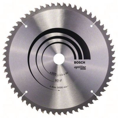 BOSCH  lame de scie circulaire 305 optiline wood - 2608640441