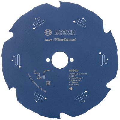BOSCH  - Lame de scie circulaire ex fc h. 210x30-6. 210 x 30 mm. 6