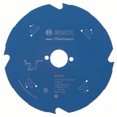 BOSCH  Lame de scie circulaire Expert for Fiber Cement 190 x 30 x 2,2 mm, 4