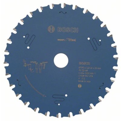 BOSCH  Lame de scie circulaire Expert for Steel 160 x 20 x 2,0 mm, 30
