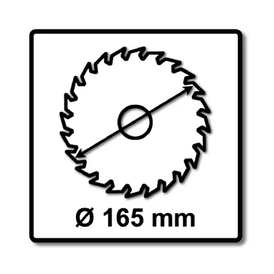 BOSCH  - Lame de scie circulaire standard pour bois, 165x1.5 / 1x20, 48 dents