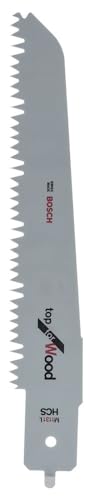 BOSCH  Lame de scie-sabre M 1131 L - id&eacute;ale pour le bois - 3 pi&egrave;ces