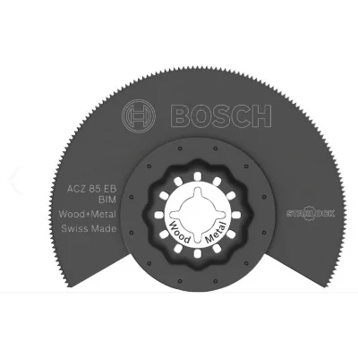 BOSCH  Lame de scie segment&eacute;e BiM-TiN ACZ 85 EB 85 mm