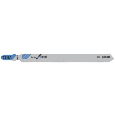BOSCH  Lame de scie T 318 A - id&eacute;ale pour le m&eacute;tal - 3 pi&egrave;ces