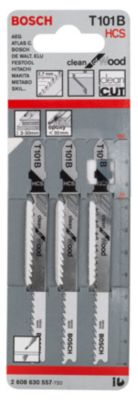 BOSCH  Lame de sciesauteuse T 101 B x3