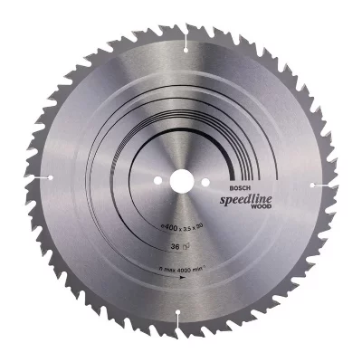 BOSCH  Lame pour Scie Circulaire Speedline Wood - &Oslash; 400 mm