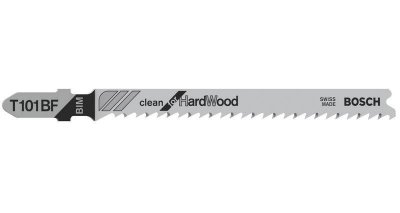 BOSCH  Lames de scie sauteuse T 101 BF Clean for Hard Wood