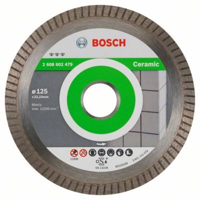 BOSCH  - Le disque de coupe en diamant pour les carreaux Extra propre