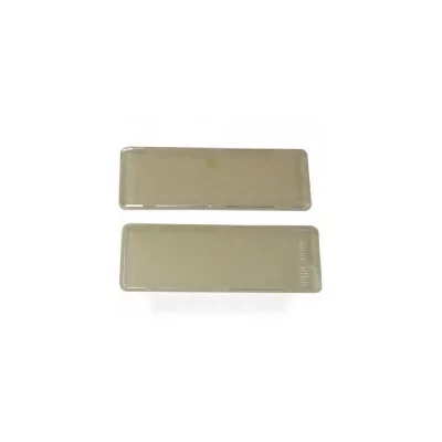 BOSCH  - Lot de 2 cache lumi&egrave;re d'origine (00264984, 00272497) Hotte gaggenau, neff, siemens, viva