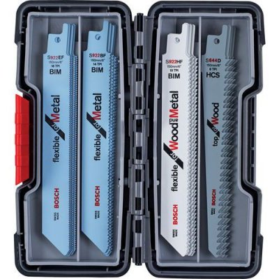 BOSCH  lot de 20 lames pour scie sabre top seller bois/m&eacute;tal DFX-544917