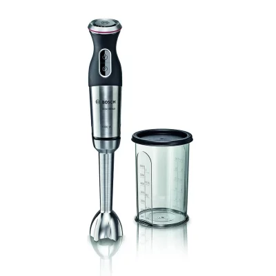 BOSCH  MaxoMixx MS8CM61V1 - Mixeur &agrave; main - 1 kWatt - acier inoxydable