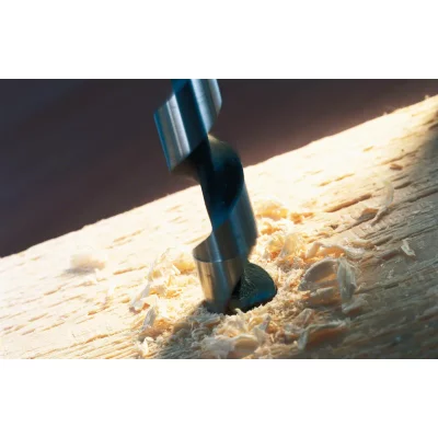 BOSCH  M&egrave;che &agrave; bois h&eacute;lico&iuml;dale, six pans 6 x 160 x 235 mm, d 4,8 mm