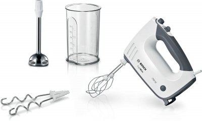 BOSCH  Mfq37470 Mixeur Batteur &Agrave; Main 750 W Noir, Blanc 