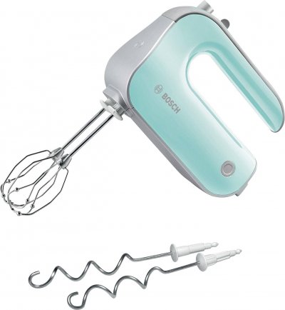 BOSCH  MFQ40302 - Batteur &agrave; main - 500 Watt - argent/turquoise menthe