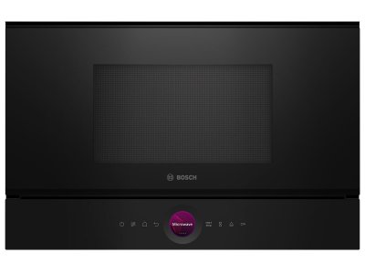 BOSCH  - micro-ondes solo encastrable 21l 900w noir bfl7221b1 -