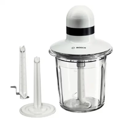 BOSCH  MMR15A1 - Hachoir - 1.5 litres - 550 Watt - anthracite/blanc
