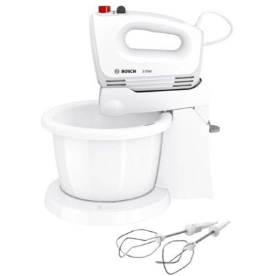 BOSCH  MQWPL2000 Mikser &agrave; main blanc 375 W puissant