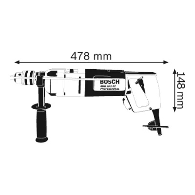 BOSCH  OUTILLAGE - Perceuse GBM 16-2 RE Professional- 0601120503
