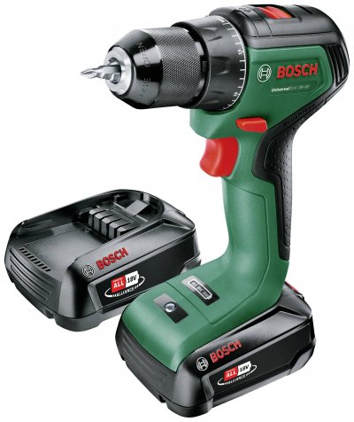 BOSCH  Perceuse visseuse Universaldrill - 18V/60Nm - 2 batteries